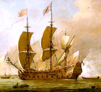 A British Fifth Rate Ship